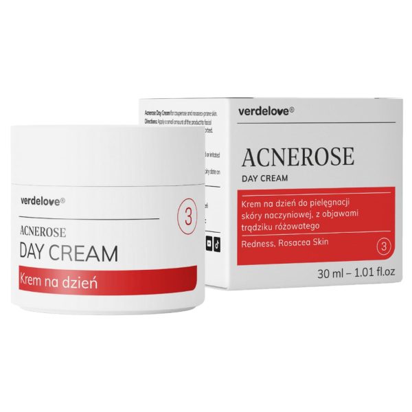 Krem na trądzik różowaty na dzień Acnerose - opakowanie Krem na trądzik różowaty na dzień Acnerose - opakowanie
